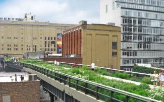 Vista del High Line Park